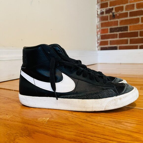 Nike Blazer Mid 77 Vintage Men's Size 9 US BQ6806-002 Black Athletic Shoes - Picture 13 of 16